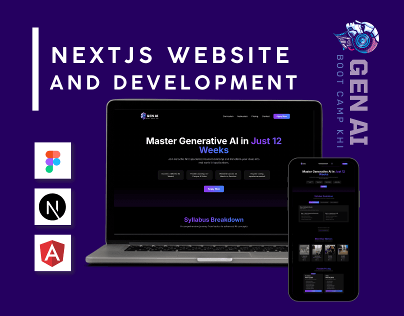 Modern Next.js BootCamp Website